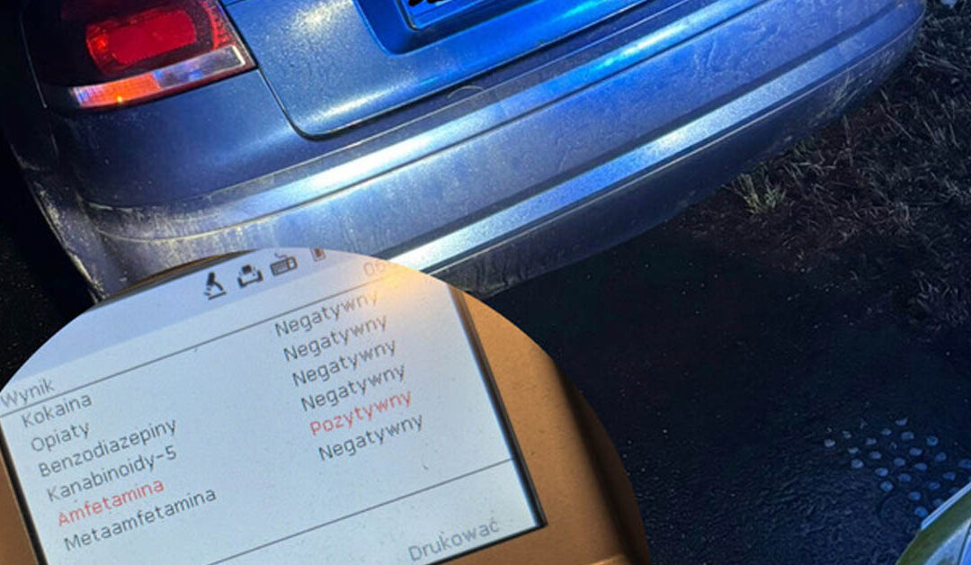 Kierował pod wpływem amfetaminy – zatrzymany przez goleniowską drogówkę