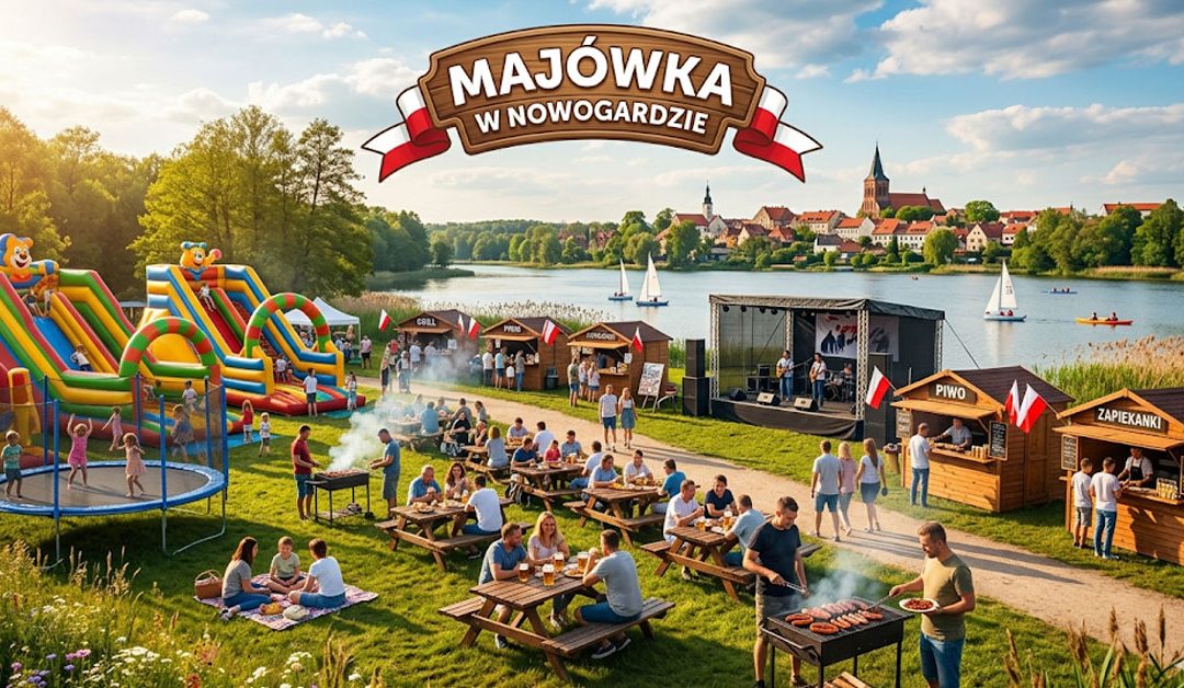Majówka cudów w Nowogardzie. Będzie muzyka, a może nawet piwko i coś dla najmłodszych.