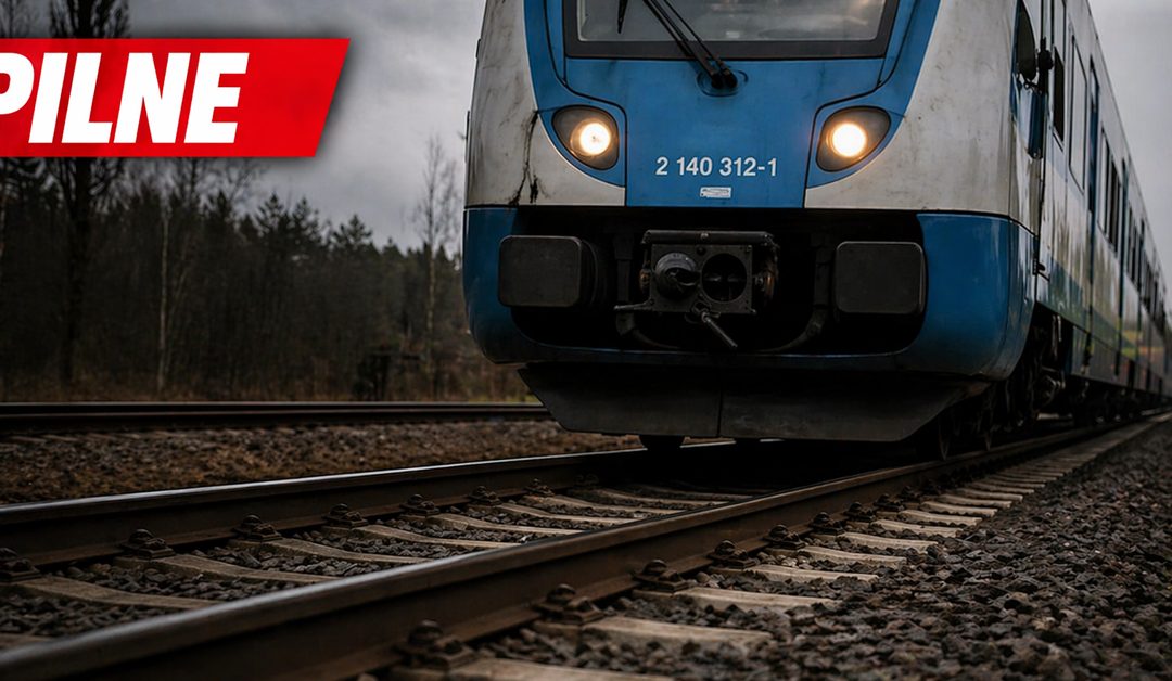Tragedia w Marszewie. Dwójka małoletnich „wpadła” pod pociąg. Jedno nie żyje