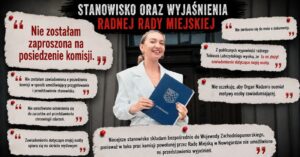 Ucieczka z sesji i teczka do Szczecina. Żale, certyfikaty i uniki radnej z Nowogardu