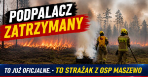 Podpalacz zatrzymany. Czy to koniec serii pożarów w powiecie goleniowskim?