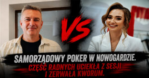 Samorządowy poker w Nowogardzie? Część radnych uciekła z sesji i zerwała kworum!
